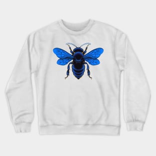 Blue Honeybee Crewneck Sweatshirt